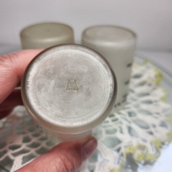 Anchor Hawking VTG Shot Glasses Set Of 3 1903 Cadillac 1903 Rambler 1911 Buick - Picture 11 of 12